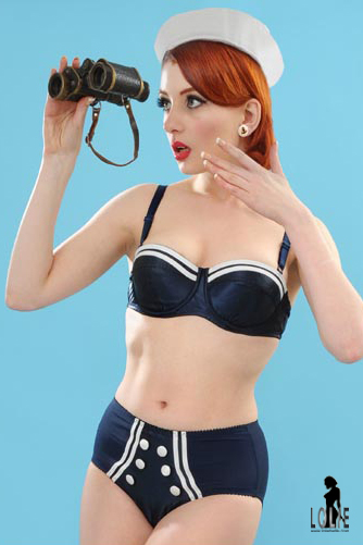 What Katie did SAILOR Underwired Bra - LOLIE BELLE