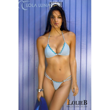 Bikini Brazil Tetiaora bleu ciel Lola Luna