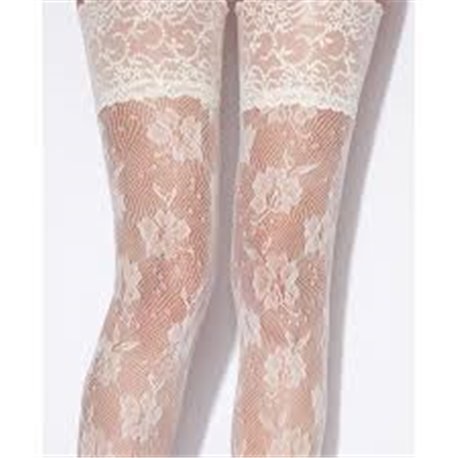 CHARNOS Bridal Lace net  Hold-ups